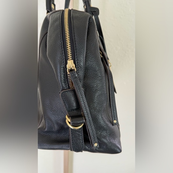 Lodis San Tropez Leather Handbag with Gold Hardware + Wallet - Picture 6 of 16